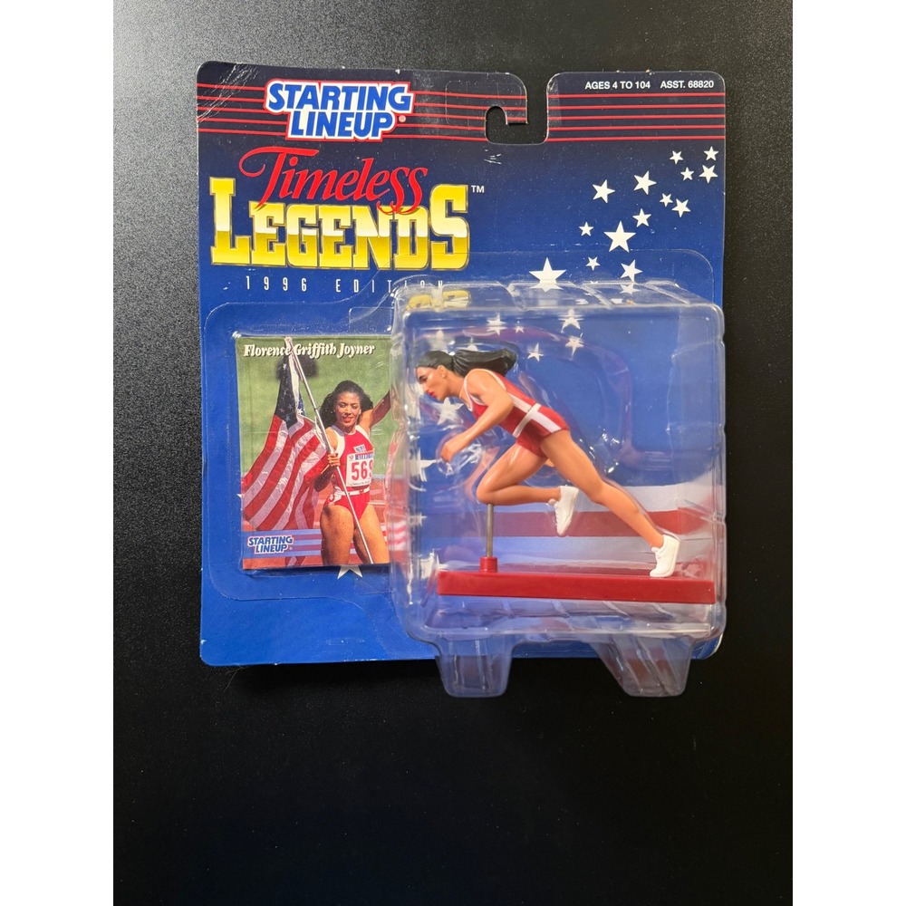 1996 Starting Lineup Timeless Legends Florence Griffith Joyner Flo-Jo Figure NIB